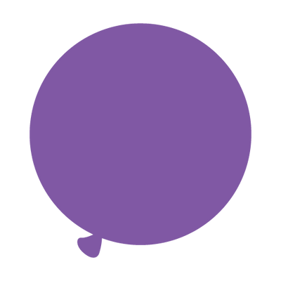 Lux Party purple balloon