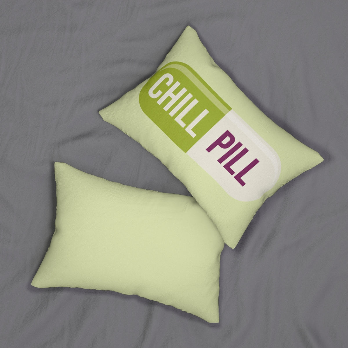 Chill Pill Pillow, Green