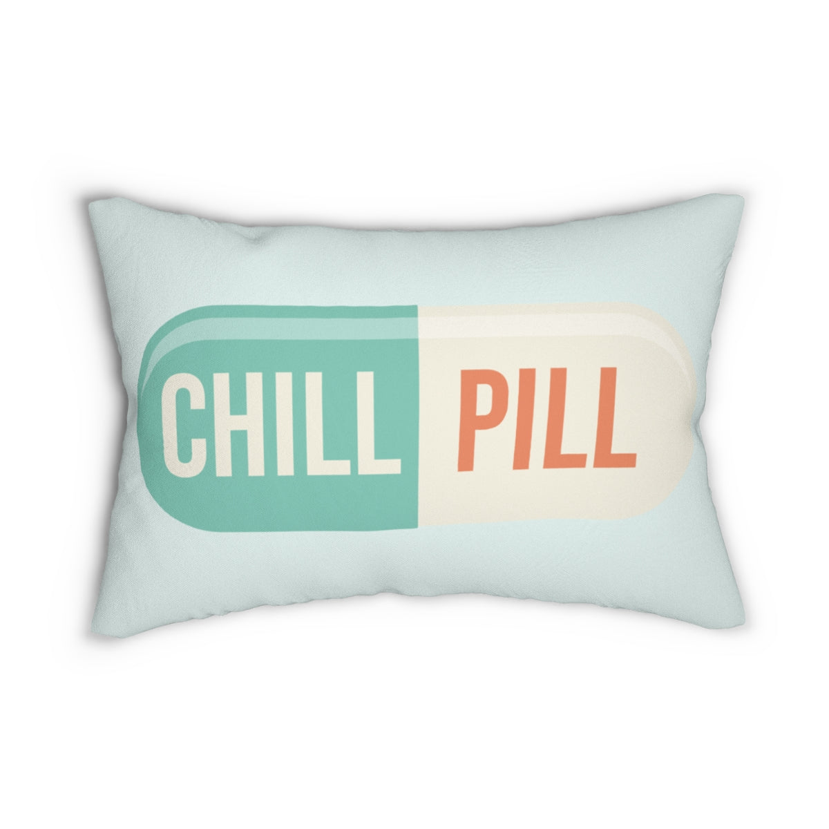 Chill Pill Pillow, Blue