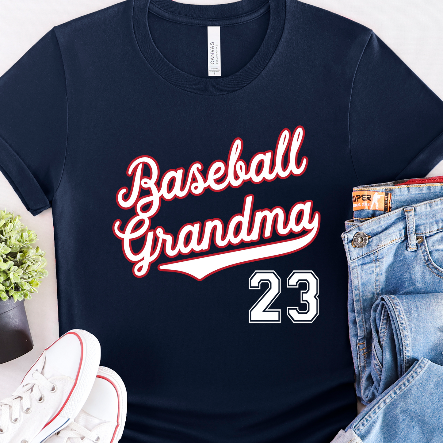 Baseball Grandma T-Shirt, Unisex