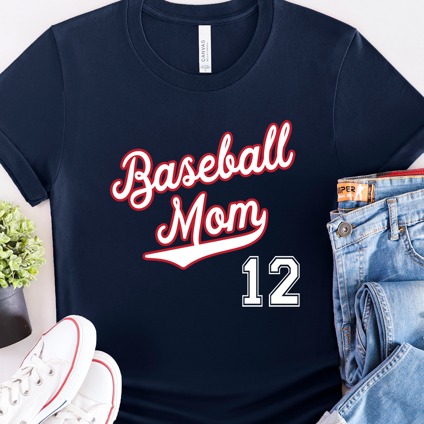 Baseball Mom T-Shirt, Unisex