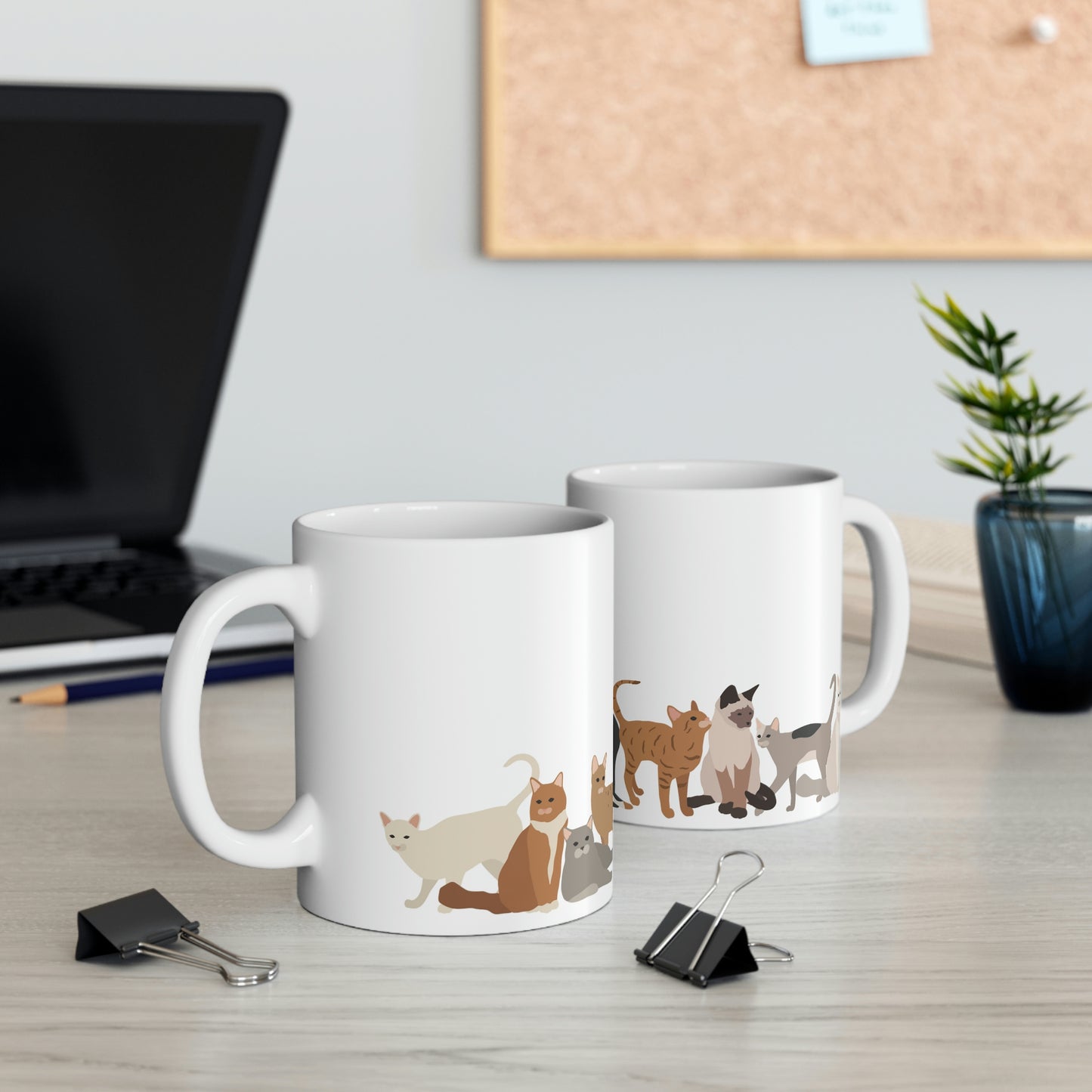 Cat Ceramic Mug 11oz
