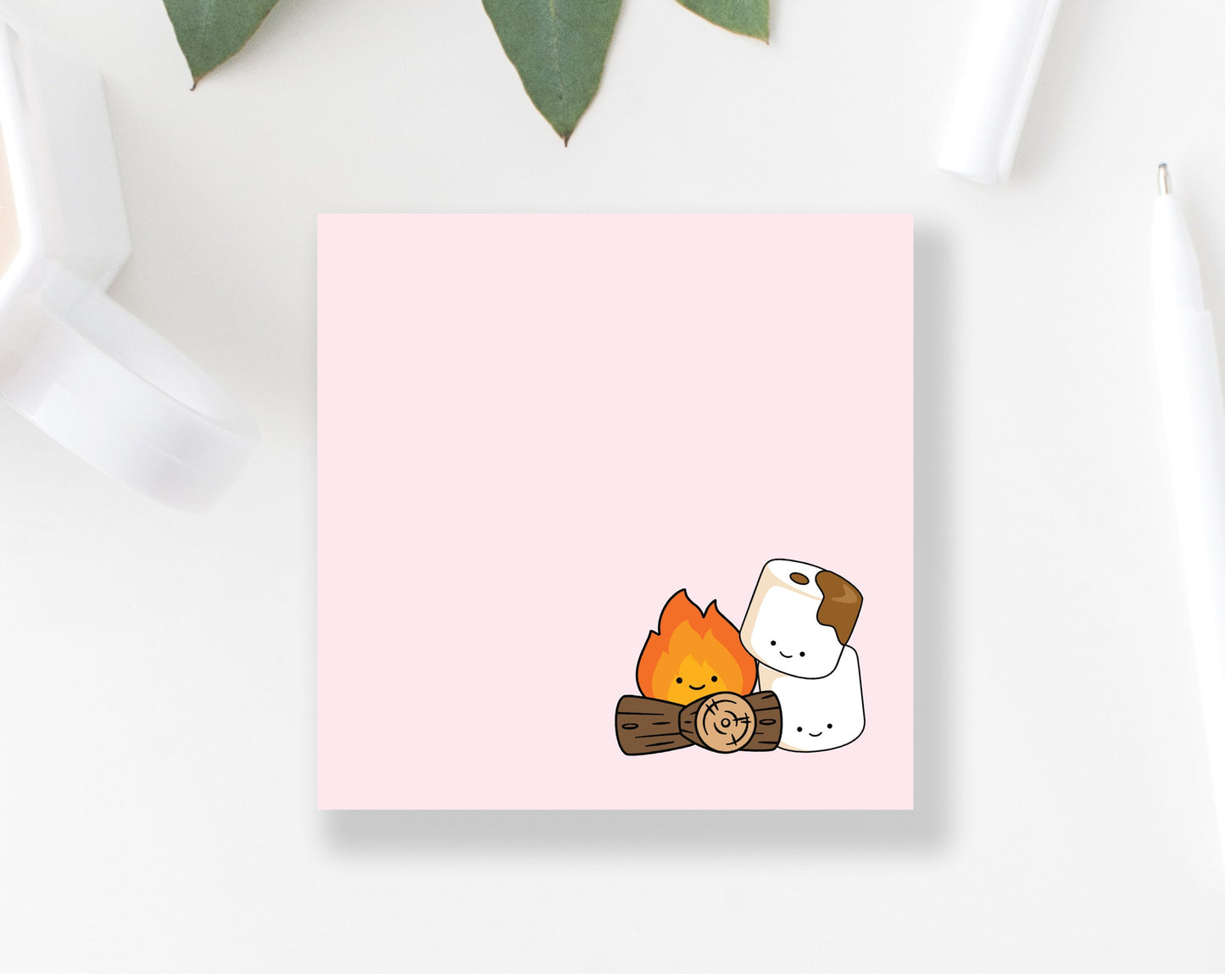 S'mores Kawaii Sticky Notes