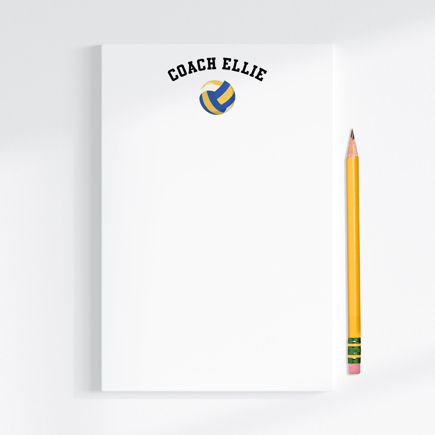 Volleyball Notepad